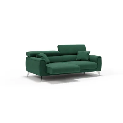 Divani.store Linearsofa Grün 199x73x102 cm