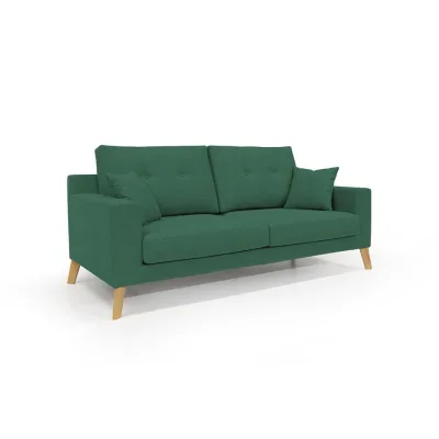 Divani.store Linearsofa Grün 206x95x91 cm