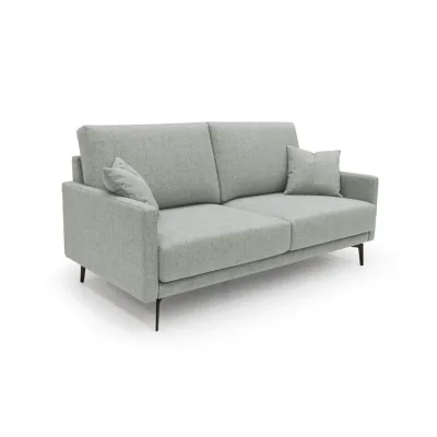 Divani.store Linearsofa Hellgrau 140x94x90 cm