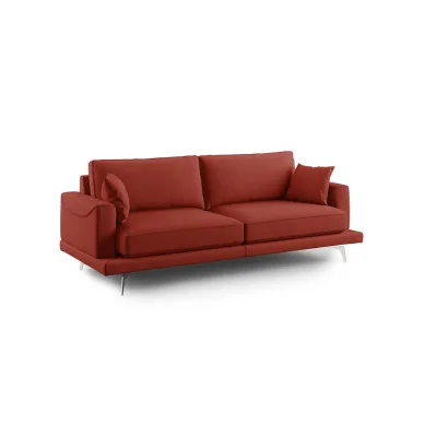 Divani.store Linearsofa Rot 178x88x93 cm
