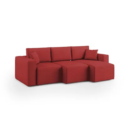 Divani.store Linearsofa Rot 245x86x99 cm