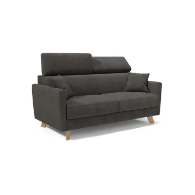 Divani.store Schlafsofa Anthrazit 200x92x97 cm