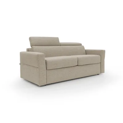 Divani.store Schlafsofa Beige 180x100x95 cm