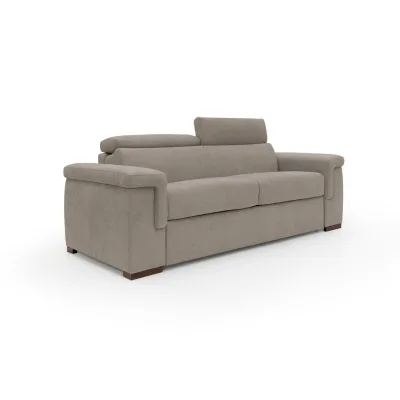 Divani.store Schlafsofa Beige 200x100x95 cm
