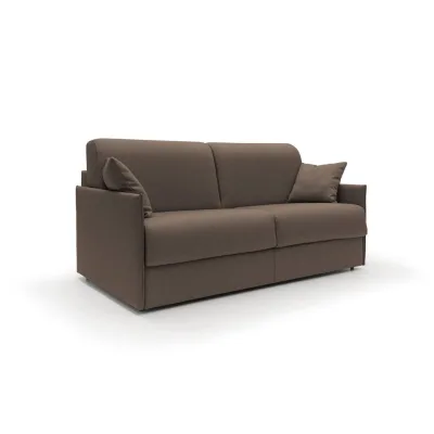 Divani.store Schlafsofa Braun 169x90x96 cm