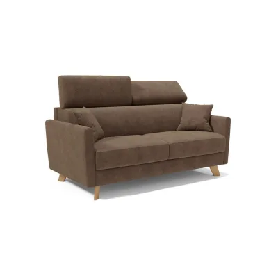 Divani.store Schlafsofa Braun 180x92x97 cm