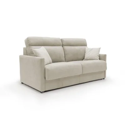 Divani.store Schlafsofa Creme 156x102x97 cm