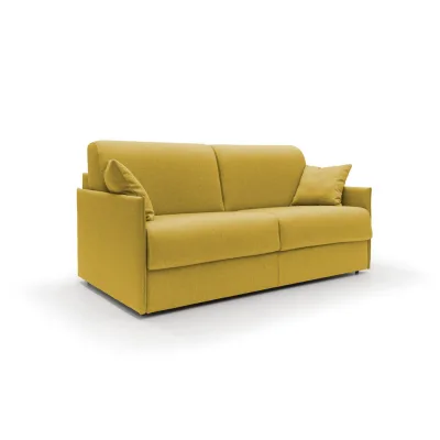 Divani.store Schlafsofa Gelb 149x90x96 cm