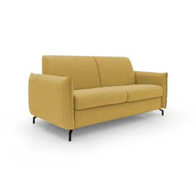 Divani.store Schlafsofa Gelb 195x95x96 cm