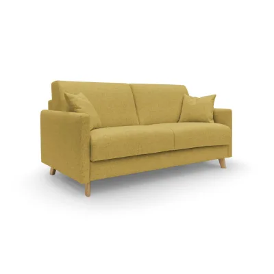 Divani.store Schlafsofa Gelb 200x94x97 cm