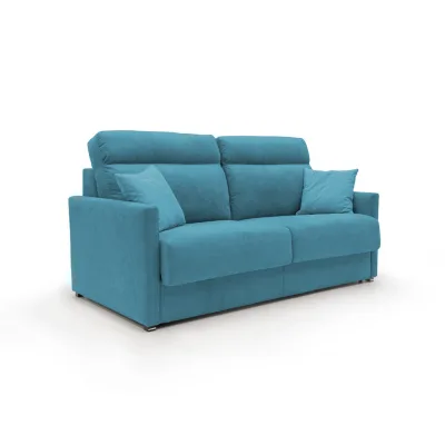 Divani.store Schlafsofa Hellblau 156x102x97 cm