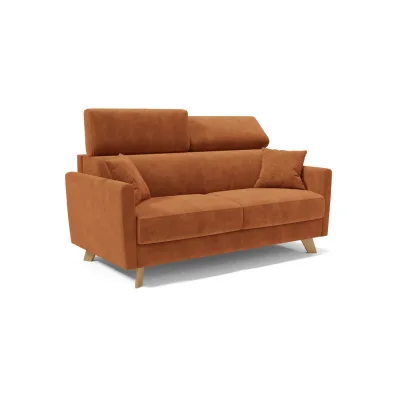 Divani.store Schlafsofa Orange 160x92x97 cm