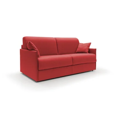 Divani.store Schlafsofa Rot 149x90x96 cm
