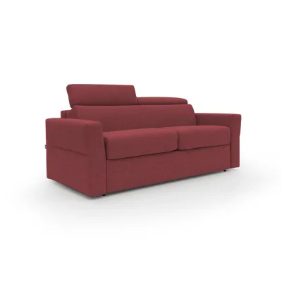 Divani.store Schlafsofa Rot 180x100x95 cm