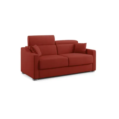 Divani.store Schlafsofa Rot 211x100x98 cm