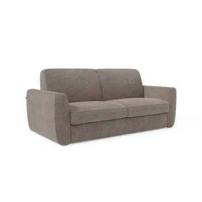 Divani.store Schlafsofa Taupe 202x92x98 cm