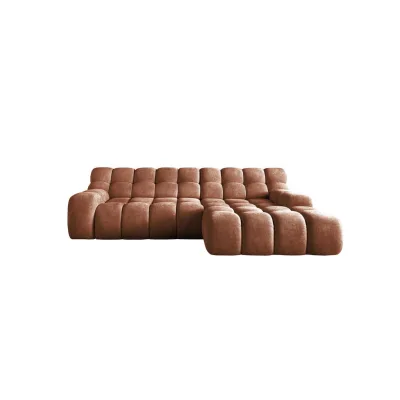 DomoHome Ecksofa Bronze 288x119 cm