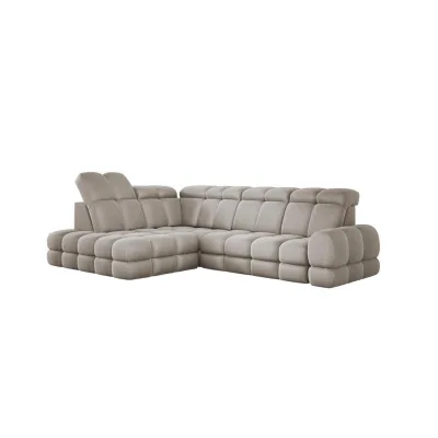 DomoHome Ecksofa Cappuccino 302x217 cm