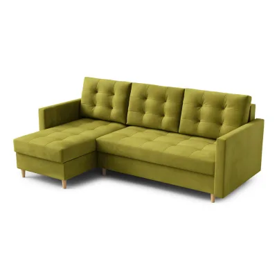 DomoHome Ecksofa Gelb 224x144 cm