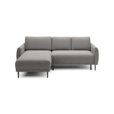 DomoHome Ecksofa Grau 226x164 cm