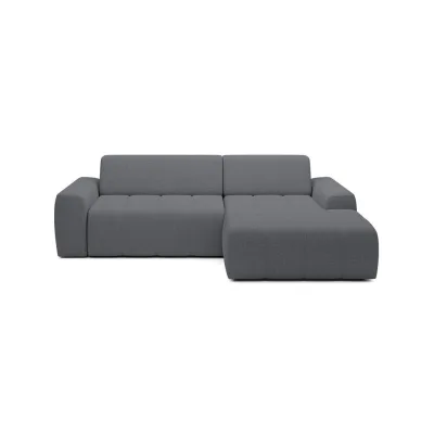 DomoHome Ecksofa Grau 265x172 cm