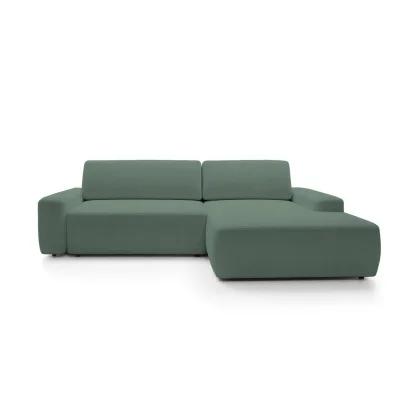 DomoHome Ecksofa Grün 264x162 cm