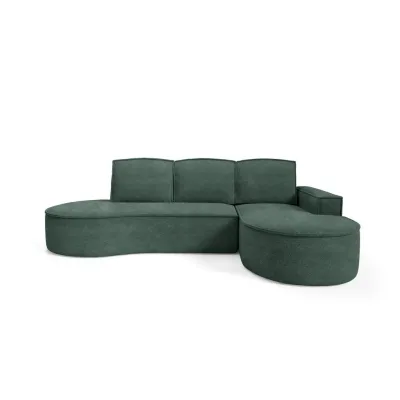 DomoHome Ecksofa Grün 277x157 cm