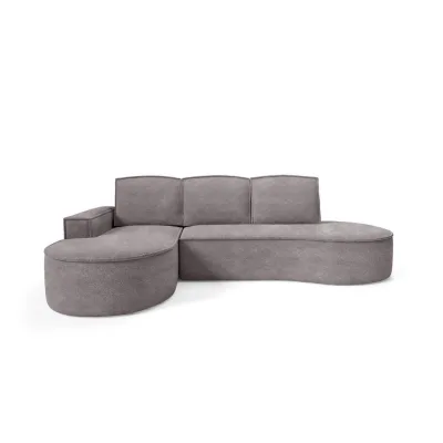 DomoHome Ecksofa Hellgrau 277x157 cm