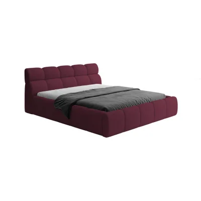 DomoHome Polsterbett Bordeaux 160x200 cm