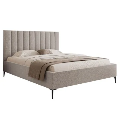 DomoHome Polsterbett Grau 120x200 cm