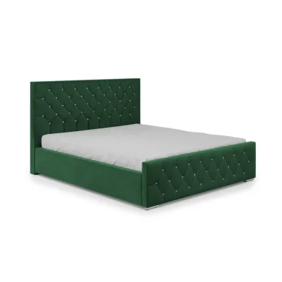 DomoHome Polsterbett Grün 140x200 cm