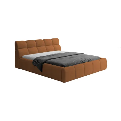 DomoHome Polsterbett Orange 180x200 cm