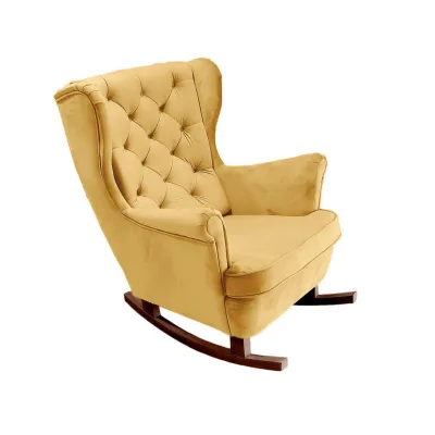DomoHome Schaukelsessel Birke 81x102x95 cm
