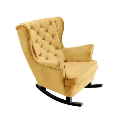 DomoHome Schaukelsessel Birke 81x102x95 cm