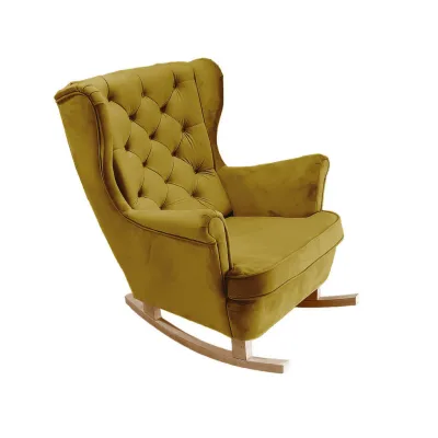 DomoHome Schaukelsessel Eiche Artisan 81x102x95 cm