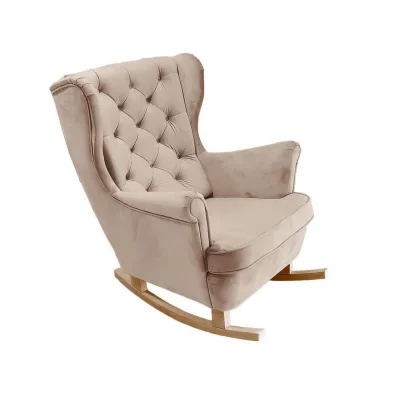 DomoHome Schaukelsessel Esche 81x102x95 cm