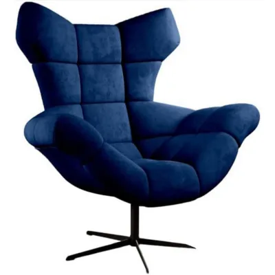 DomoHome Sessel Blau 104x119x84 cm