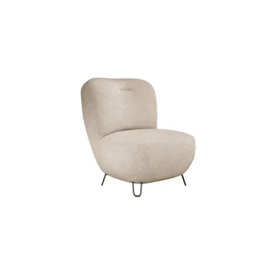DomoHome Sessel Sand 82x82x66 cm