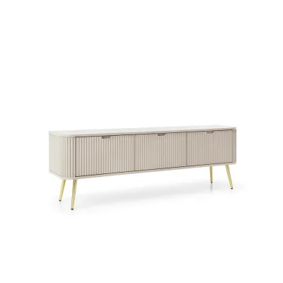 DomoHome Tv-Schrank Gold, Kaschmir 168x56x39 cm