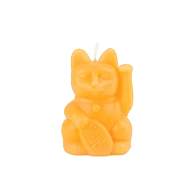 Donkey Products Figurenkerze Orange 8x11.5x9.5 cm