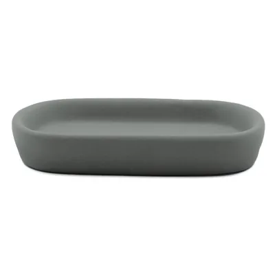 Douceur d´intérieur Seifenablage Grau 9.5x2.5x13.5 cm