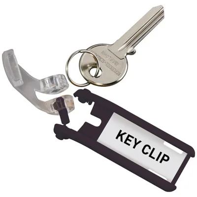 DURABLE Schlüsselanhänger KEY CLIP 6 St./Pack.