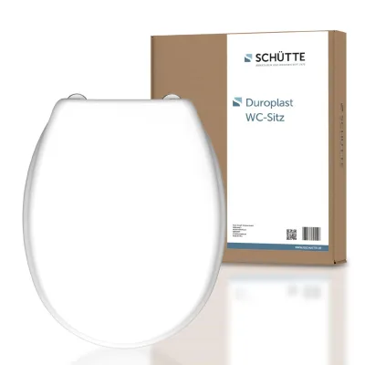 Schütte Duroplast WC Sitz WHITE