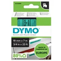 DYMO® Schriftbandkassette D1 19 mm x 7 m (B x L) grün