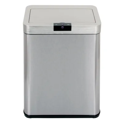 ECHTWERK Sensor-Abfalleimer"SQUARE" 48L BRUSHED SL