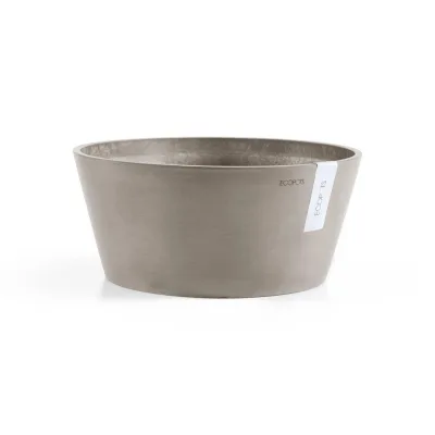 Ecopots Blumentopf Taupe 17.8 cm