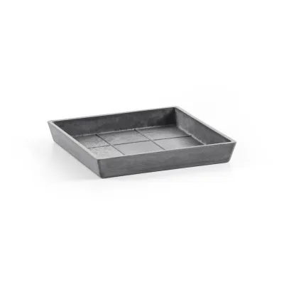 Ecopots Blumentopfuntersetzer Grau 2.5 cm