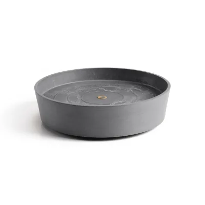 Ecopots Blumentopfuntersetzer Grau 9 cm
