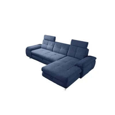 ed exciting design Ecksofa Blau 274x177 cm