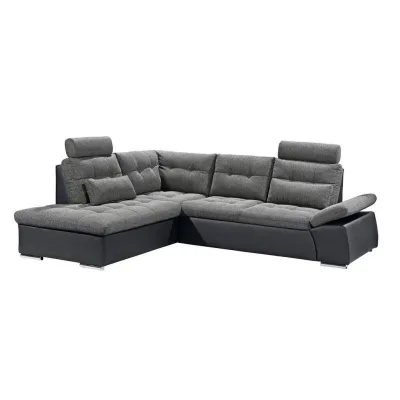 ed exciting design Ecksofa Grau 260x219 cm